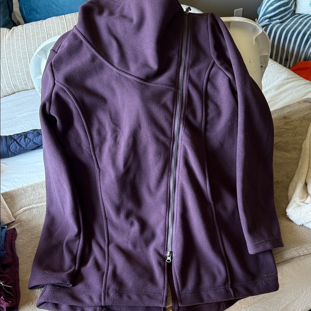 Mondetta Women's Deep Purple Trench Coat